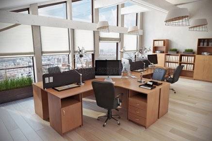 Разработка дизайна интерьера мебель для персонала Avangard